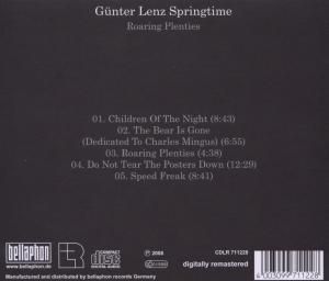 Produktbild: Lenz, G: Roaring Plenties