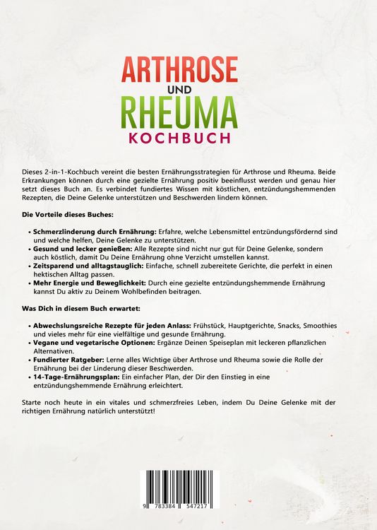 Produktbild: Arthrose und Rheuma Kochbuch