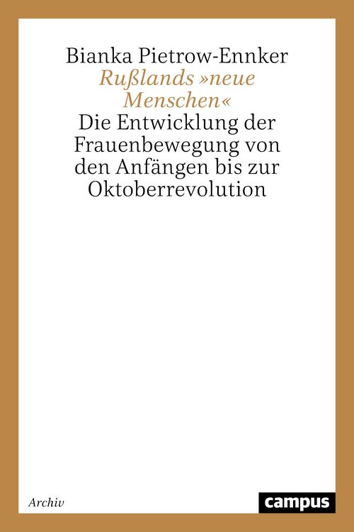 Produktbild: Ru&szlig;lands &raquo;neue Menschen&laquo;