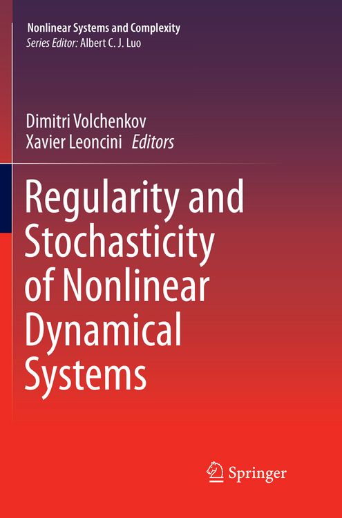 Produktbild: Regularity and Stochasticity of Nonlinear Dynamical Systems