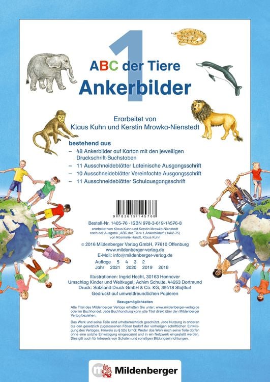 Produktbild: ABC der Tiere 1 &ndash; Ankerbilder
