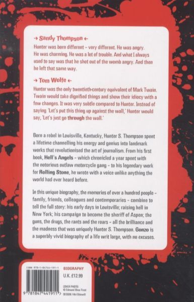 Produktbild: Gonzo: The Life Of Hunter S. Thompson