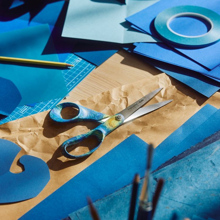 Produktbild: Fiskars Universalschere, MoMA Starry Night, 21cm