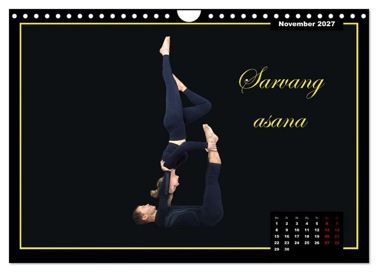Produktbild: Yoga - Asana (Wandkalender 2027 DIN A4 quer), CALVENDO Monatskalender