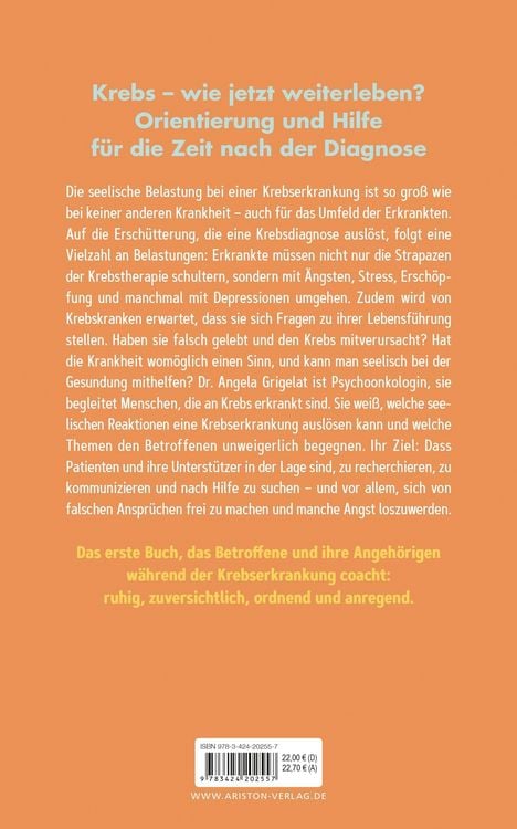 Produktbild: Diagnose Krebs &ndash; Das &Uuml;berlebensbuch f&uuml;r die Seele
