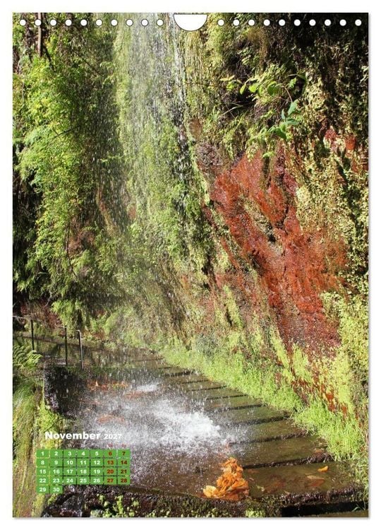 Produktbild: Levadas auf Madeira. Wildromantische Wanderwege (Wandkalender 2027 DIN A4 hoch), CALVENDO Monatskalender
