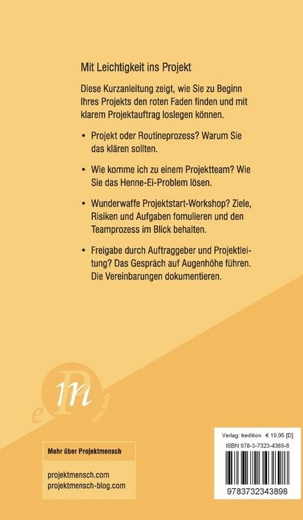 Produktbild: Mit Leichtigkeit ins Projekt