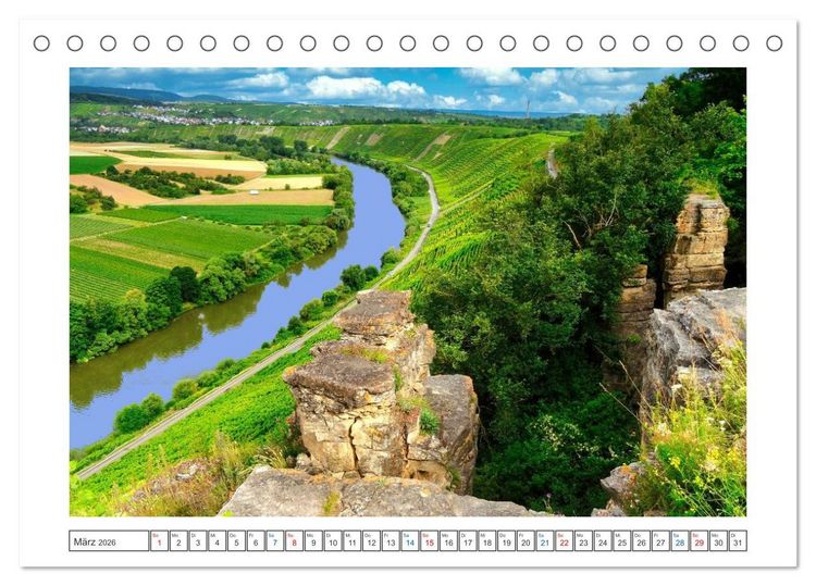 Produktbild: Willkommen im L&auml;ndle (Tischkalender 2026 DIN A5 quer), CALVENDO Monatskalender