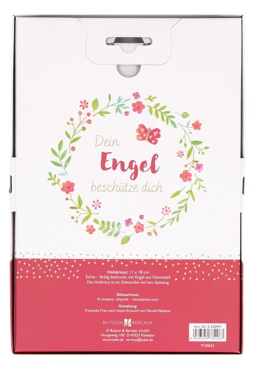 Produktbild: Kinderholzkreuz - Dein Engel besch&uuml;tze dich