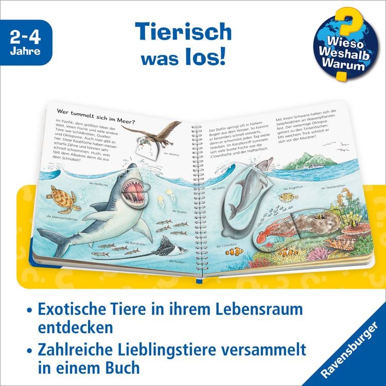 Produktbild: Wieso? Weshalb? Warum? junior, Band 73 - Tiere der Welt
