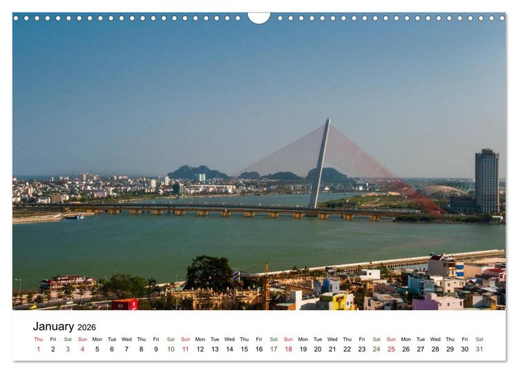Produktbild: VIETNAM (Wall Calendar 2026 DIN A3 landscape), CALVENDO 12 Month Wall Calendar