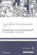 Produktbild: Rechtsfragen zum Krankheitsbegriff