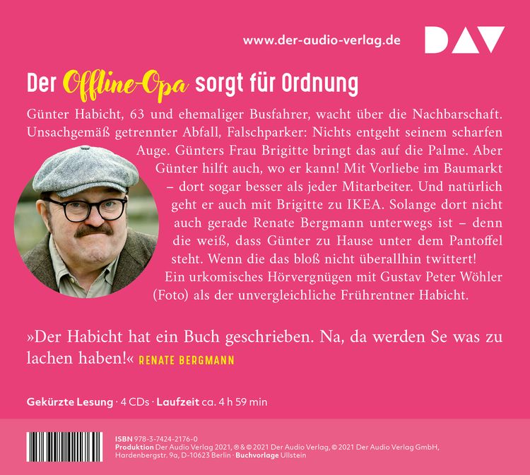 Produktbild: Wo kommen wir denn da hin. Der Offline-Opa sorgt f&uuml;r Ordnung