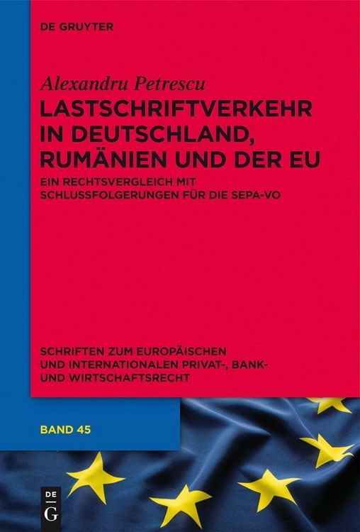 Produktbild: Lastschriftverkehr in Deutschland, Rum&auml;nien und der EU
