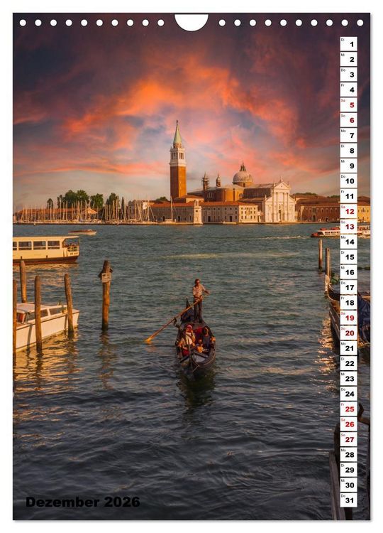 Produktbild: Sch&ouml;nes Italien. Impressionen by VogtArt (Wandkalender 2026 DIN A4 hoch), CALVENDO Monatskalender
