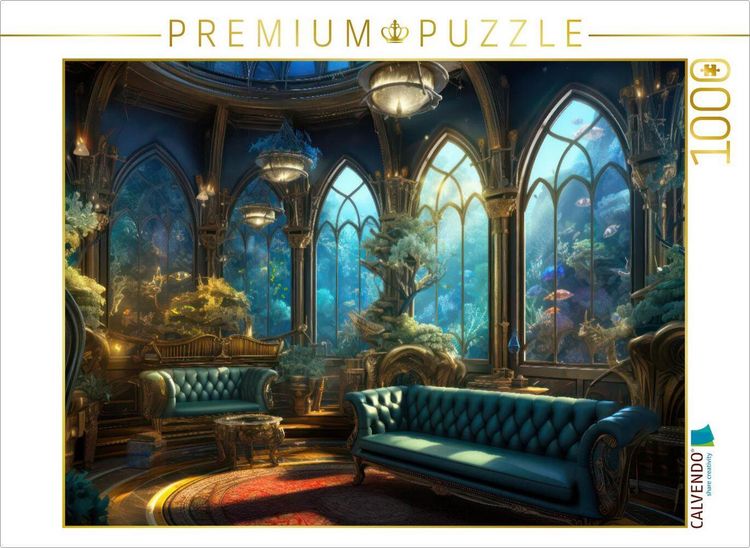 Produktbild: CALVENDO Puzzle Salon in der Nautilus | 1000 Teile Lege-Gr&ouml;&szlig;e 64x48cm Foto-Puzzle f&uuml;r gl&uuml;ckliche Stunden
