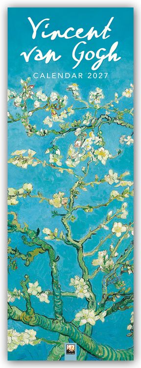 Produktbild: Vincent van Gogh &ndash; Slimline-Kalender 2027 &ndash; Original Flame Tree Publishing-Kalender Slimeline [Kalender]
