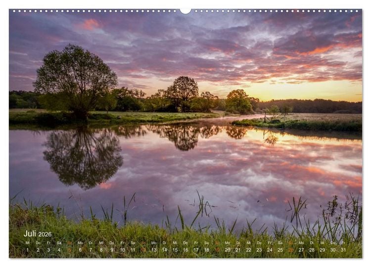 Produktbild: Landschaften und Natur 2026 (hochwertiger Premium Wandkalender 2026 DIN A2 quer), Kunstdruck in Hochglanz