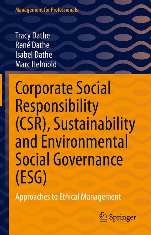 Produktbild: Corporate Social Responsibility (CSR), Sustainability and Environmental Social Governance (ESG)