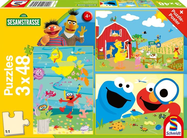Produktbild: Tierisch stark, 3x48 Teile