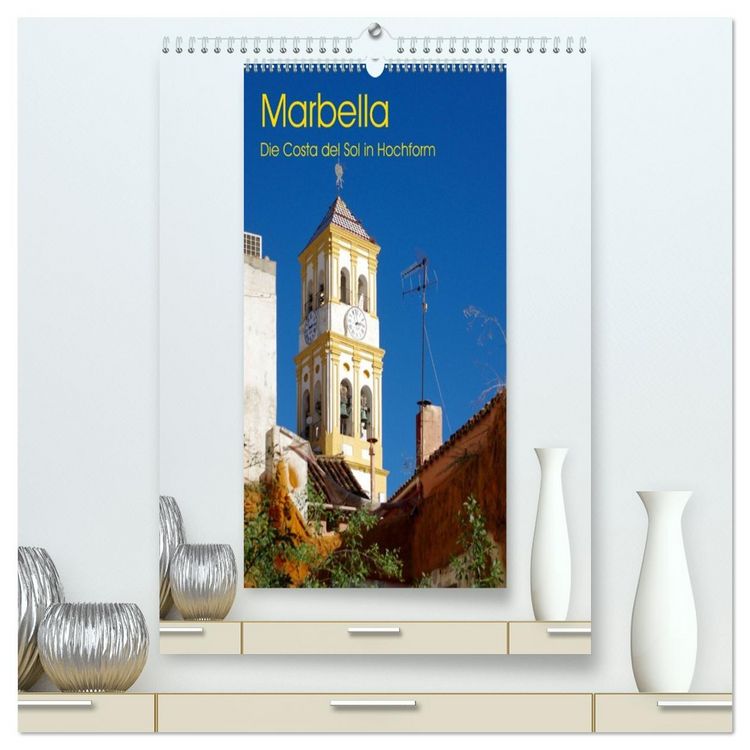 Produktbild: Marbella - Die Costa del Sol in Hochform (hochwertiger Premium Wandkalender 2026 DIN A2 hoch), Kunstdruck in Hochglanz