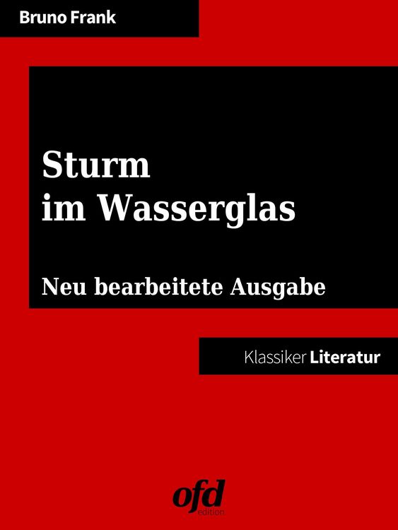Produktbild: Sturm im Wasserglas