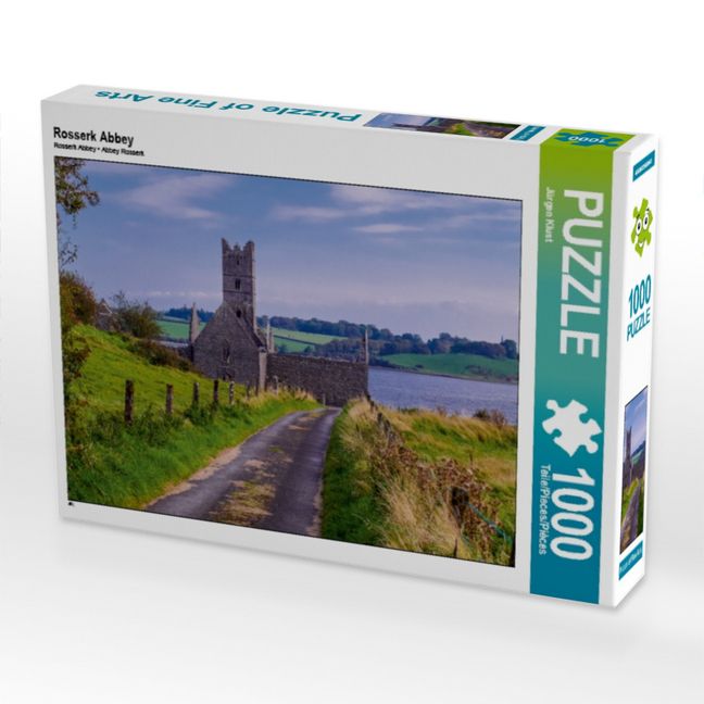 Produktbild: CALVENDO Puzzle Rosserk Abbey | 1000 Teile Lege-Gr&ouml;&szlig;e 64x48cm Foto-Puzzle f&uuml;r gl&uuml;ckliche Stunden