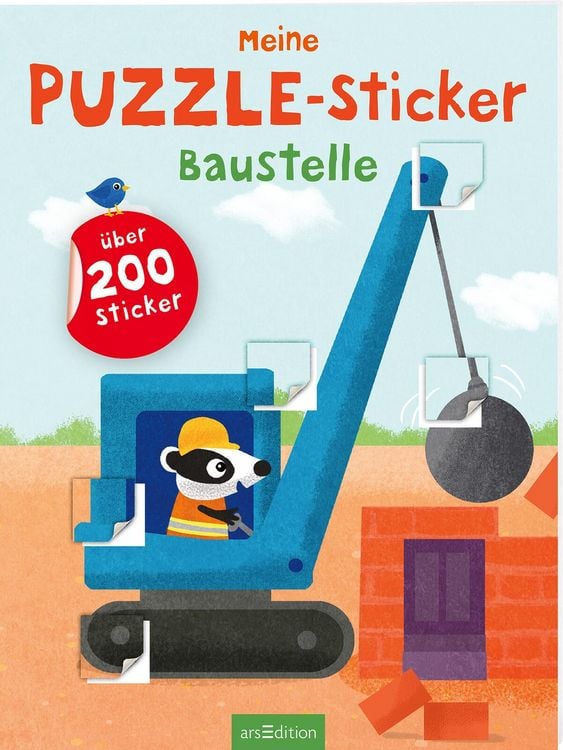 Produktbild: Meine Puzzle-Sticker &ndash; Baustelle