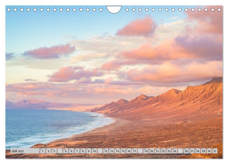 Produktbild: Wundersch&ouml;nes Fuerteventura (Wandkalender 2027 DIN A4 quer), CALVENDO Monatskalender