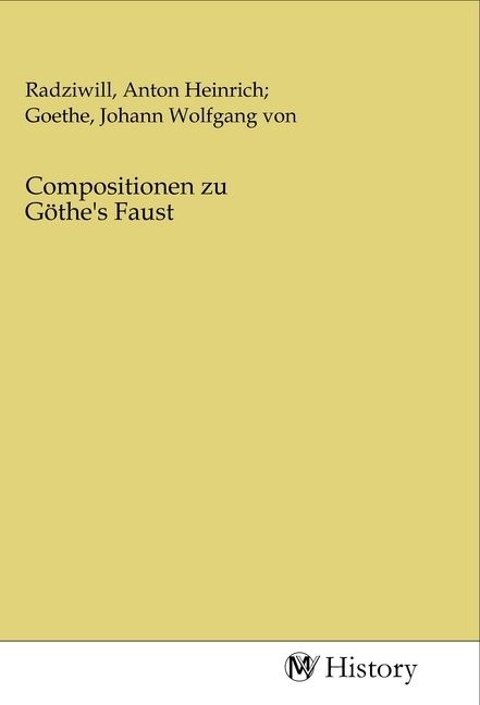 Produktbild: Compositionen zu G&ouml;the's Faust