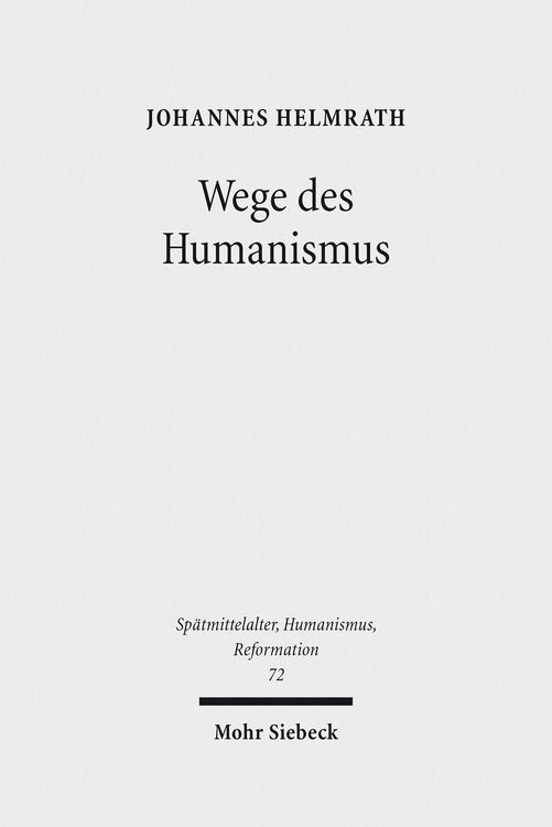 Produktbild: Wege des Humanismus
