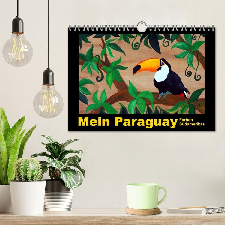 Produktbild: Mein Paraguay - Farben S&uuml;damerikas (Wandkalender 2026 DIN A4 quer), CALVENDO Monatskalender