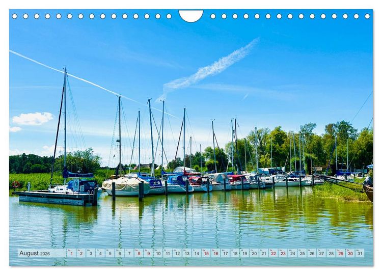Produktbild: Fischland zwischen Ostsee und Bodden (Wandkalender 2026 DIN A4 quer), CALVENDO Monatskalender