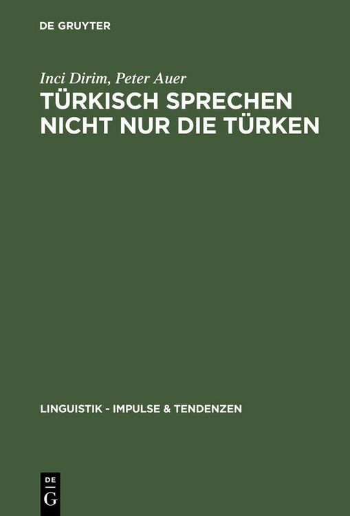 Produktbild: T&uuml;rkisch sprechen nicht nur die T&uuml;rken