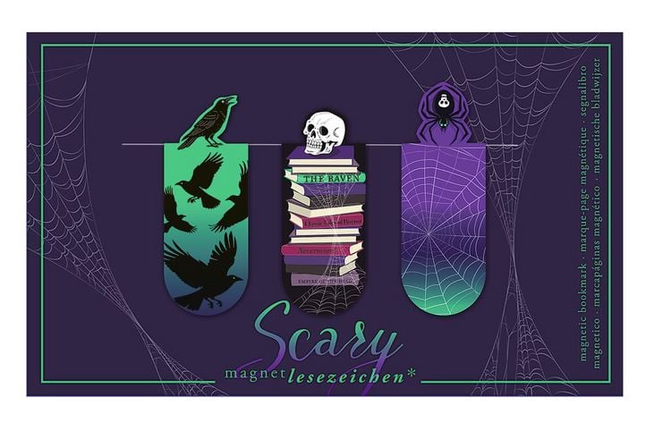 Produktbild: Magnetlesezeichen Scary