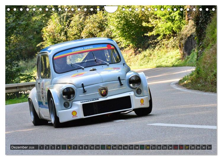 Produktbild: OLDTIMER BERGRENNEN - Kleine Flitzer (Wandkalender 2026 DIN A4 quer), CALVENDO Monatskalender