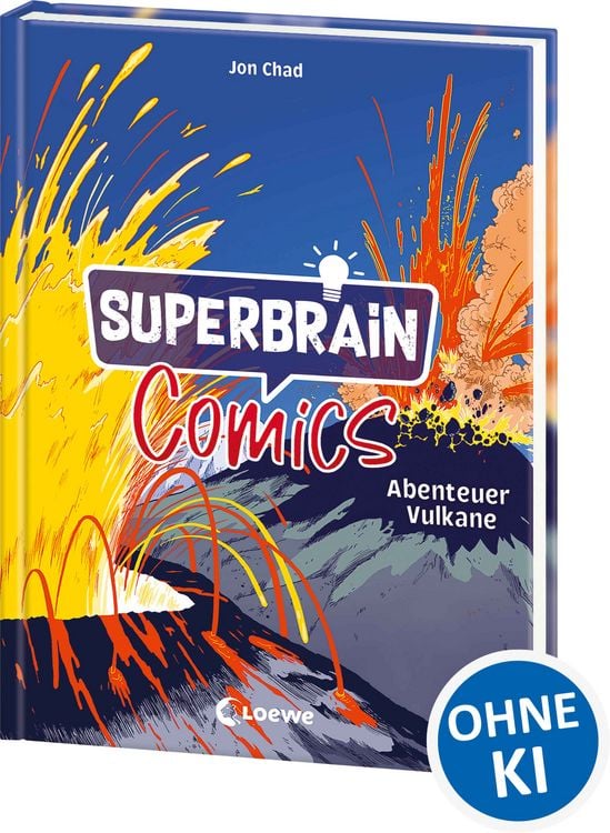 Produktbild: Superbrain-Comics - Abenteuer Vulkane