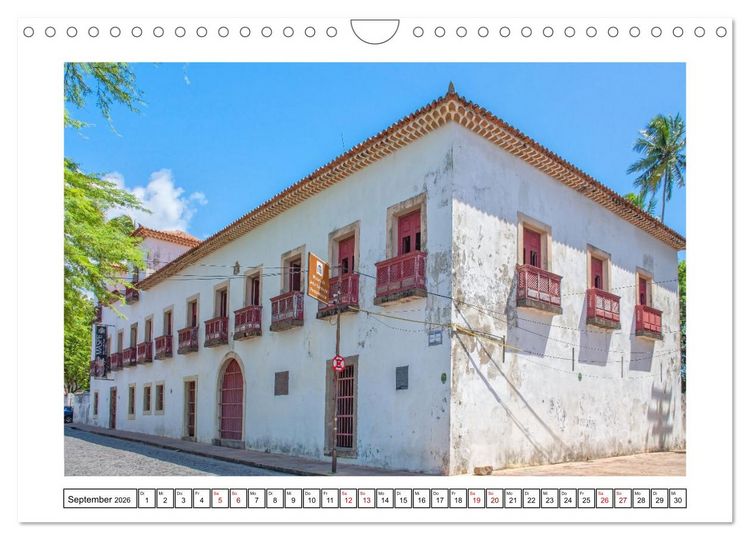 Produktbild: Olinda - eine der &auml;ltesten St&auml;dteRecifes (Wandkalender 2026 DIN A4 quer), CALVENDO Monatskalender
