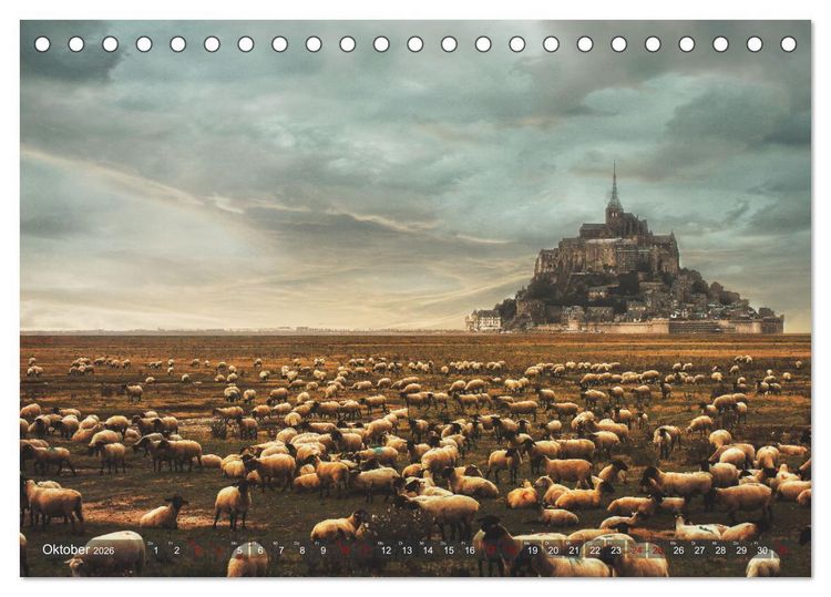 Produktbild: Magische Bretagne (Tischkalender 2026 DIN A5 quer), CALVENDO Monatskalender
