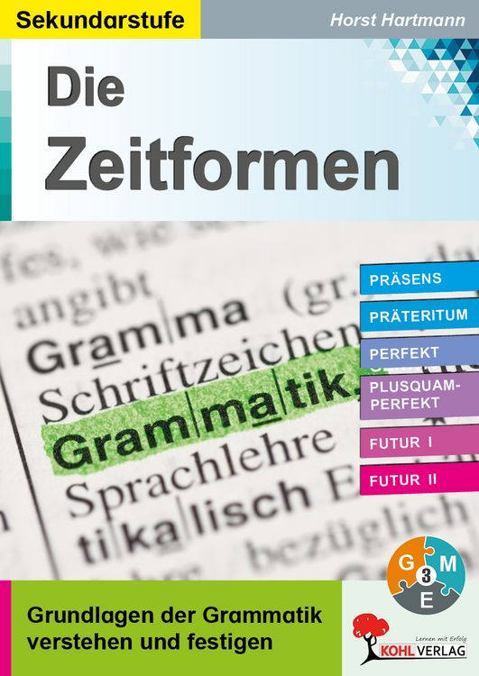 Produktbild: Die Zeitformen / Sekundarstufe