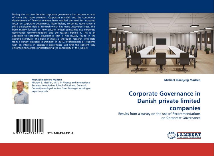 Produktbild: Corporate Governance in Danish private limited companies