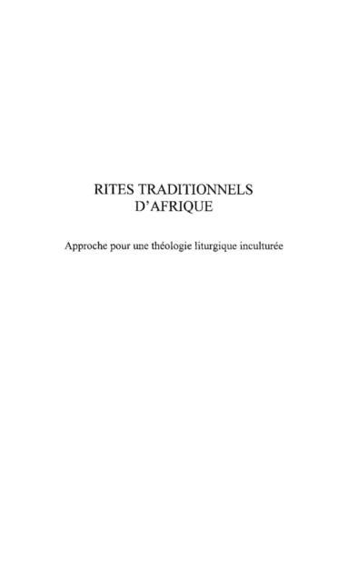 Produktbild: Rites traditionnels d'afrique