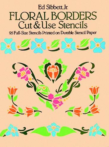 Produktbild: Floral Borders Cut & Use Stencils