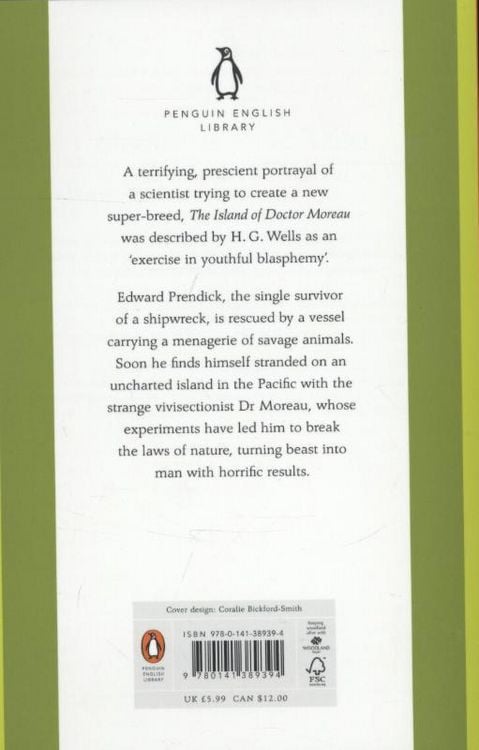 Produktbild: The Island of Doctor Moreau