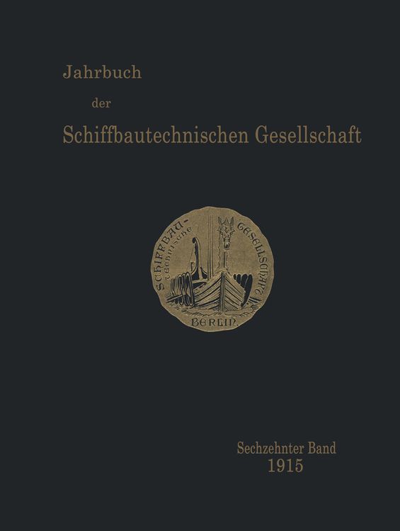 Produktbild: Jahrbuch der Schiffbautechnischen Gesellschaft