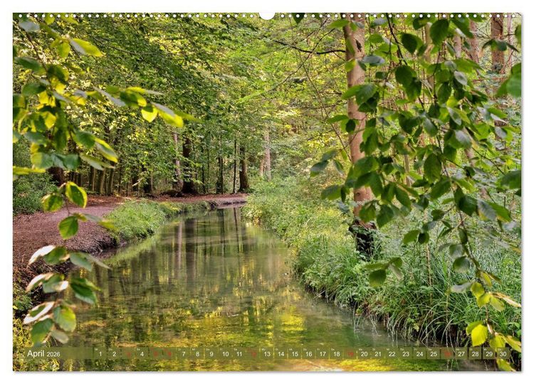 Produktbild: Augsburg - Stadt des Wassers zwischen Lech und Wertach (hochwertiger Premium Wandkalender 2026 DIN A2 quer), Kunstdruck in Hochglanz