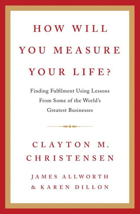 Produktbild: How Will You Measure Your Life?