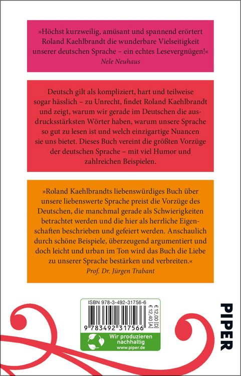 Produktbild: Deutsch &ndash; Eine Liebeserkl&auml;rung