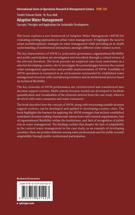 Produktbild: Adaptive Water Management