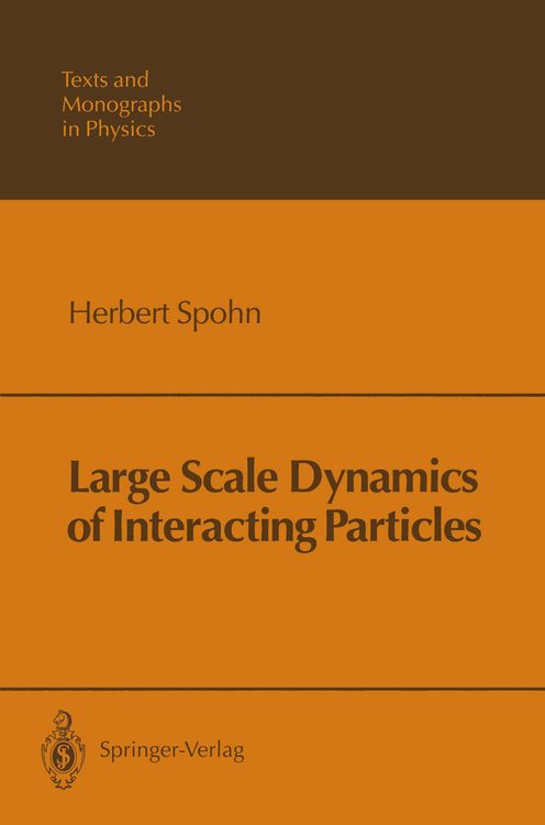 Produktbild: Large Scale Dynamics of Interacting Particles